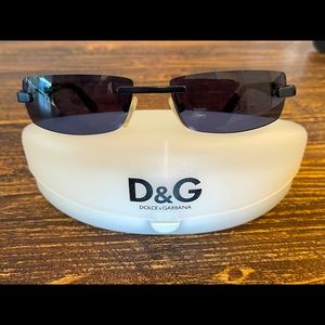 D&G unisex Sunglasses - BLUE on BLUE